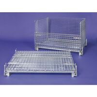 Hypacage® stackable mesh pallet cages - Heavy duty - 1200 x 1000 x 890mm