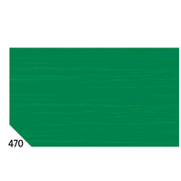Carta crespa - 50 x 250 cm - 48 gr/m² - verde bandiera 470 - Rex Sadoch - conf.10 rotoli
