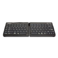 Go2 ergonomic split travel keyboard - Bluetooth wireless UK layout.