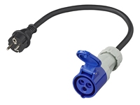 ProPlus 373526DE Adapterkabel 40cm 3x2,5mm² von Schuko Stecker nach CEE Steckdos