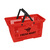 Shopping Basket / Picking Basket / Plastic Basket | 28l red similar to RAL 3020 335 mm 260 mm 485 mm 2