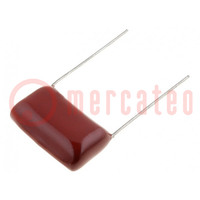 Capacitor: polyester; 10nF; 250VDC; 7.5mm; ±5%; 10.3x4.3x7.4mm