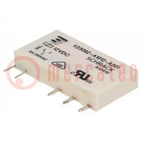 Relay: electromagnetic; SPDT; Ucoil: 12VDC; Icontacts max: 6A; PCB
