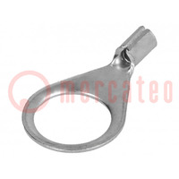 Connecteur: anneau; M10; 0,25÷1,5mm2; serrage; sur fil; non isolée