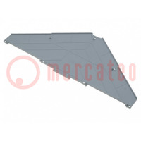Separating plate; ways: 16; Marking: A..P; -25÷70°C; UL94V-0