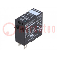 Relay: solid state; Ucntrl: 18÷32VDC; 5A; 1÷80VDC; socket; -30÷80°C