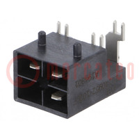 Connector: wire-board; socket; male; VerIO™; PIN: 3; on PCBs