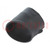 Heat shrink boot; glueless,angular; 14mm; black; -75÷150°C