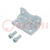 Foot mounting; 100mm; Kit: screw x2