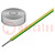 Cable; SiF; 1x6mm2; cuerda; Cu; silicona; amarillo-verde; -60÷180°C