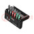 Kit: screwdriver bits; Phillips,Pozidriv®,Torx®; 50mm; 6pcs.