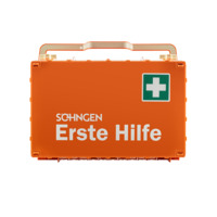 Erste-Hilfe-Koffer orange DYNAMIC-GLOW L Ind. Norm Plus DIN 13169