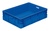 Euro-Transportbehälter, Farbe Blau, BxTxH 800 x 600 x 220 mm | OA1393