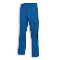 uvex perfect Bundhose kornblau, Material: 65% Polyester, 35% Baumwolle Version: 62 - Größe: 62
