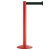 Absperrpfosten Rooter Extend, mobil, inkl. Standfuß, Gurtlänge: 3,7m Version: 61 - Pfosten rot, Gurt schwarz
