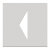 Türschilder Edelstahl 'Richtungspfeil', selbstklebend, 16,0x16,0x0,2 cm Version: 1 - linksweisend