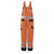 Warnschutzbekleidung Latzhose, Farbe: orange-marine, Gr. 24-29, 42-64, 90-110 Version: 25 - Größe 25