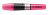 Textmarker STABILO® LUMINATOR®. Kappenmodell, Farbe des Schaftes: Tintenfarbe/schwarz. Mit Füllstandsanzeige zur ständigen Kontrolle, Farbe: pink