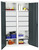 Werkzeug- und Materialschrank Serie 2000, 7035/7016, 8 Schubladen, Mitteltrennwand, 4 Fachböden