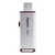 Apacer USB flash disk, USB 3.0, 32GB, AH35A, srebrny, AP32GAH35AS-1, USB A, z wysuwanym złączem