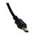 Logo USB kabel (2.0), USB A M - miniUSB (M), 1.8m, czarny, blistr