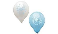 PAPSTAR Luftballons "It's a Boy", blau/weiß sortiert (6419345)