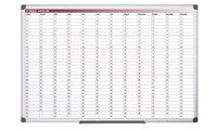 Bi-Office Planungstafel "Jahresplaner", 900 x 600 mm (70030158)