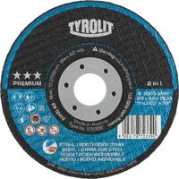 Produktbild zu TYROLIT Disco da taglio diritto Premium*** 115 x 2.5 mm 2in1 forma 41