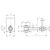 Skizze zu Anschweißtorband verstellbar, Länge 109,5 mm, Edelstahl V2A