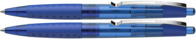 Kugelschreiber Loox, M, blau, Farbe des Schaftes: blau-transp., 2er Blisterkarte