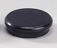 Magnet 24 mm Dahle 95524, 7 x 24 mm, 300 g, schwarz