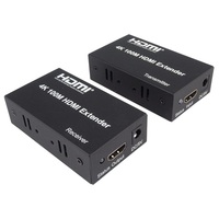 PREMIUMCORD Extender HDMI, 4K, 100m, fekete
