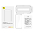TEMPERED GLASS WITH MATTE FINISH BASEUS GLARE REPELLING IPHONE 15 PRO P60011907201-00