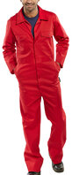 Beeswift Boilersuit Red 42