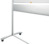 Whiteboard Impression Pro Emaille Mobil mit Drehfunktion, Emaille, 1200x900mm,ws