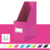 Archiv-Stehsammler Click & Store WOW, A4, Graukarton, pink