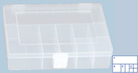 hünersdorff 603600 scatola di conservazione Armadietto portaoggetti Rettangolare Polipropilene (PP) Trasparente