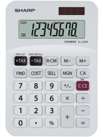 Sharp EL-330FB calcolatrice Tasca Calcolatrice finanziaria Grigio