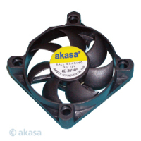 Akasa 5cm Black Fan Computer behuizing Ventilator Zwart