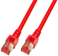 EFB Elektronik 10m Cat6 S/FTP cable de red Rojo