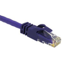 C2G 25ft Cat6 550MHz Snagless Patch Cable Purple networking cable 7.5 m