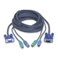 iogear G2L5003P KVM Cable kabel KVM Szary 3 m