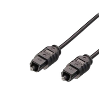 MediaRange MRCS133 cable de fibra optica 1,5 m TOSLINK Negro