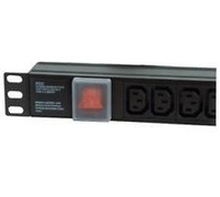 Dynamode PDU-8WS-H-SP-IEC-UK power distribution unit (PDU) 8 AC outlet(s) 1U Black