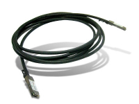 Supermicro SFP+, 5m InfiniBand/fibre optic cable SFP+ Fekete