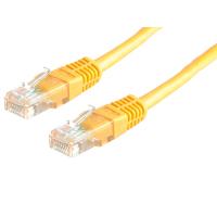 VALUE UTP Patch Cord Cat.6, yellow 2 m hálózati kábel Sárga U/UTP (UTP)