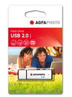 AgfaPhoto 10513 USB flash meghajtó 16 GB USB A típus 2.0 Fehér