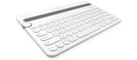 Logitech Bluetooth® Multi-Device Keyboard K480 clavier QWERTZ Allemand Blanc