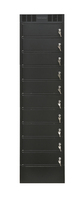 Leba NoteLocker NL-10-KEY-DK carrito y armario de dispositivo portátil Armario de gestión y carga para dispositivos portátiles Negro