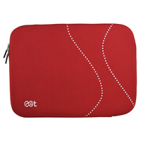 eCat ECSLDOT10R notebooktas 25,9 cm (10.2") Opbergmap/sleeve Rood